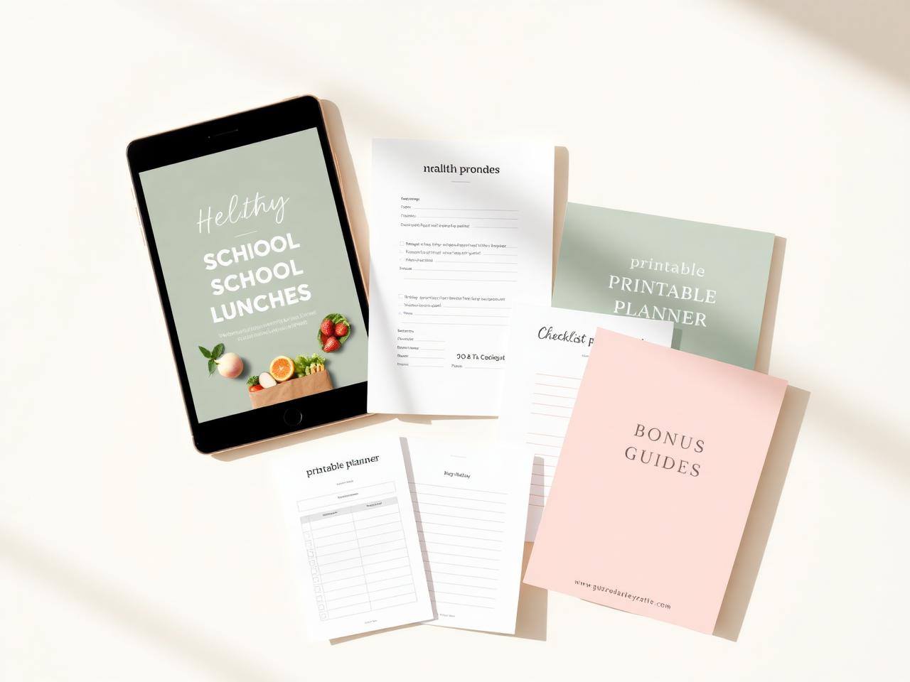 Ebook Viandas Sin Estrés con planner e imprimibles